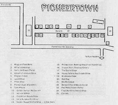 Map of Pioneertown
